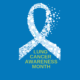 Lung Cancer Awareness Month Ribbon